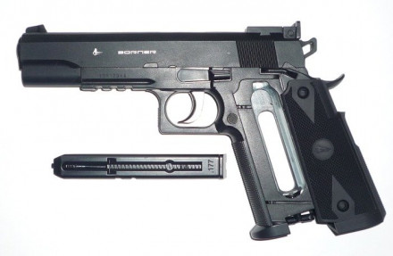 Пистолет пневматический BORNER Power win 304, кал. 4,5 мм